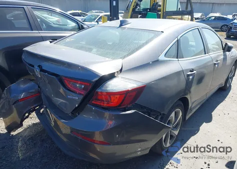 2019 Honda Insight Ex z USA, uszkodzony, nr VIN 19XZE4F58KE008554